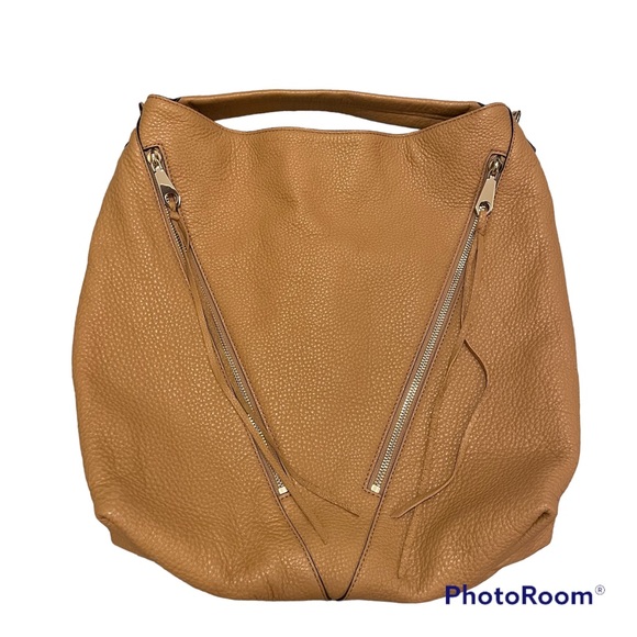 Rebecca Minkoff Tan Leather Hobo Bag - Picture 2 of 11